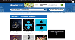 Desktop Screenshot of angolotesti.it